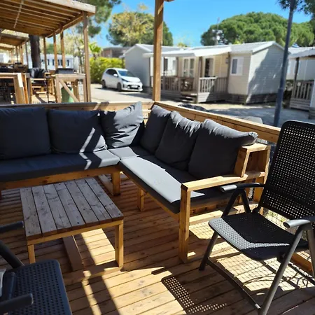 Mobil-home Premium 6 Couchages La Marine 4 Etoiles Homair Кемпинг